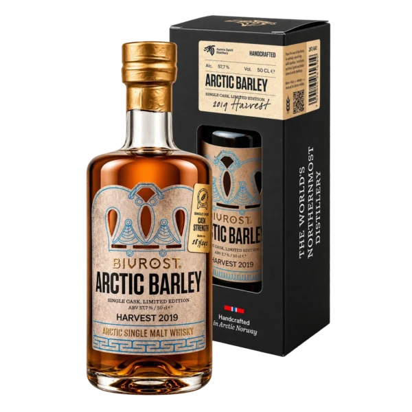Bivrost Arctic Barley Single cask whisky - Sklizeň 2019